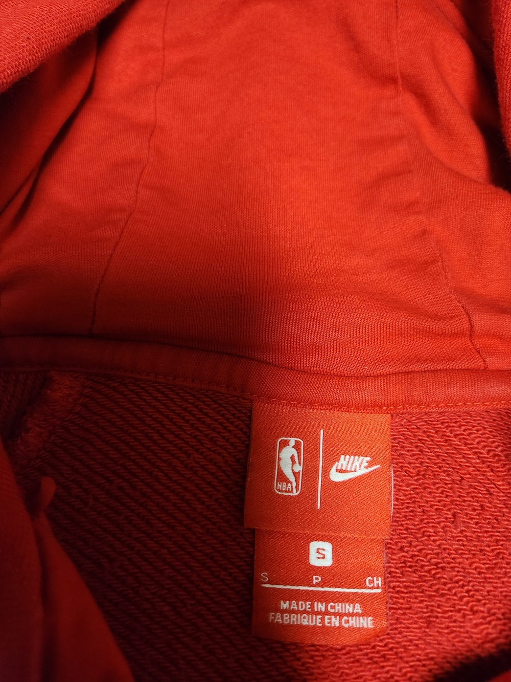 AUTHENTIC Chicago Bulls Red Nike Full-Zip Hoodie - Picture 7 of 13